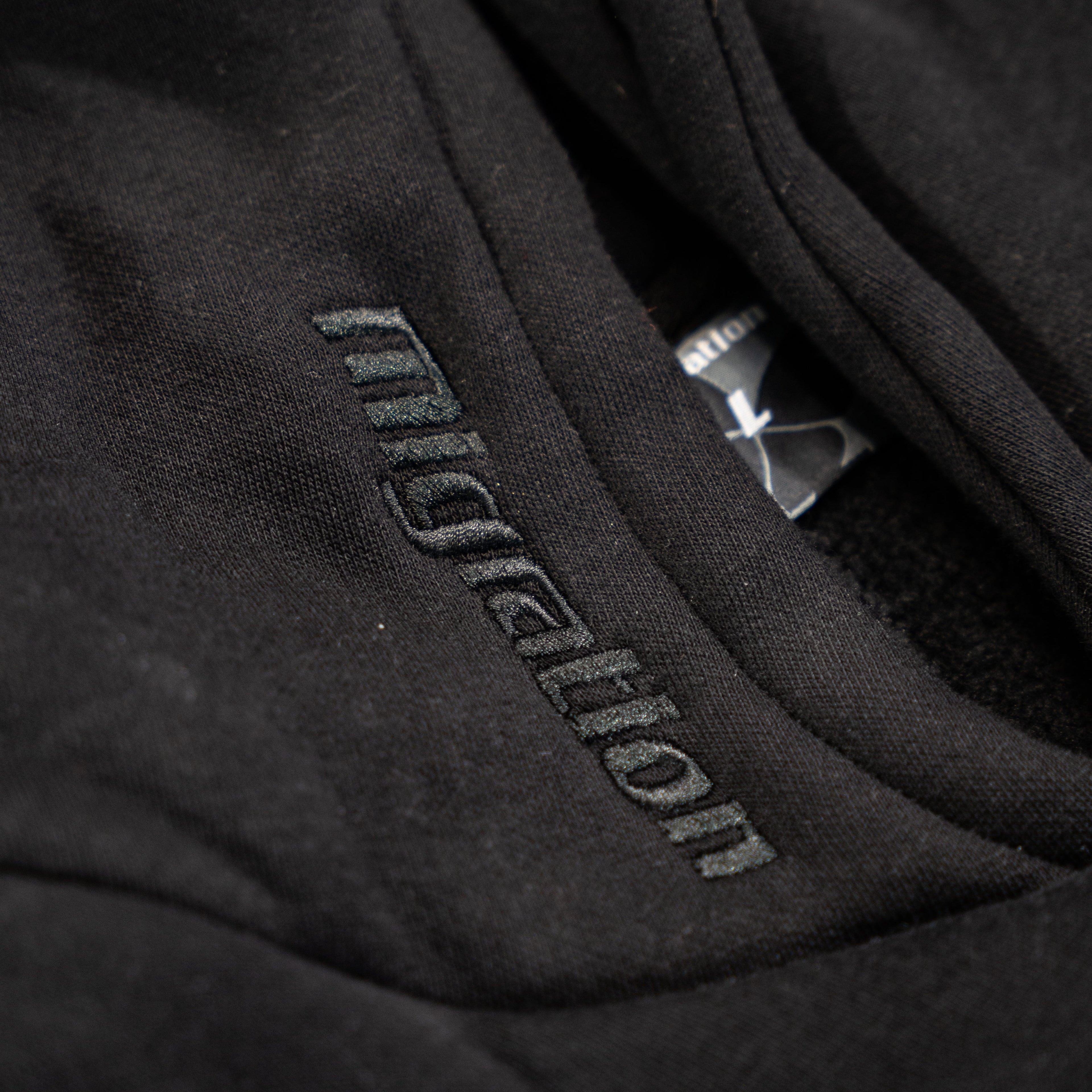 Raven Panel Hoodie