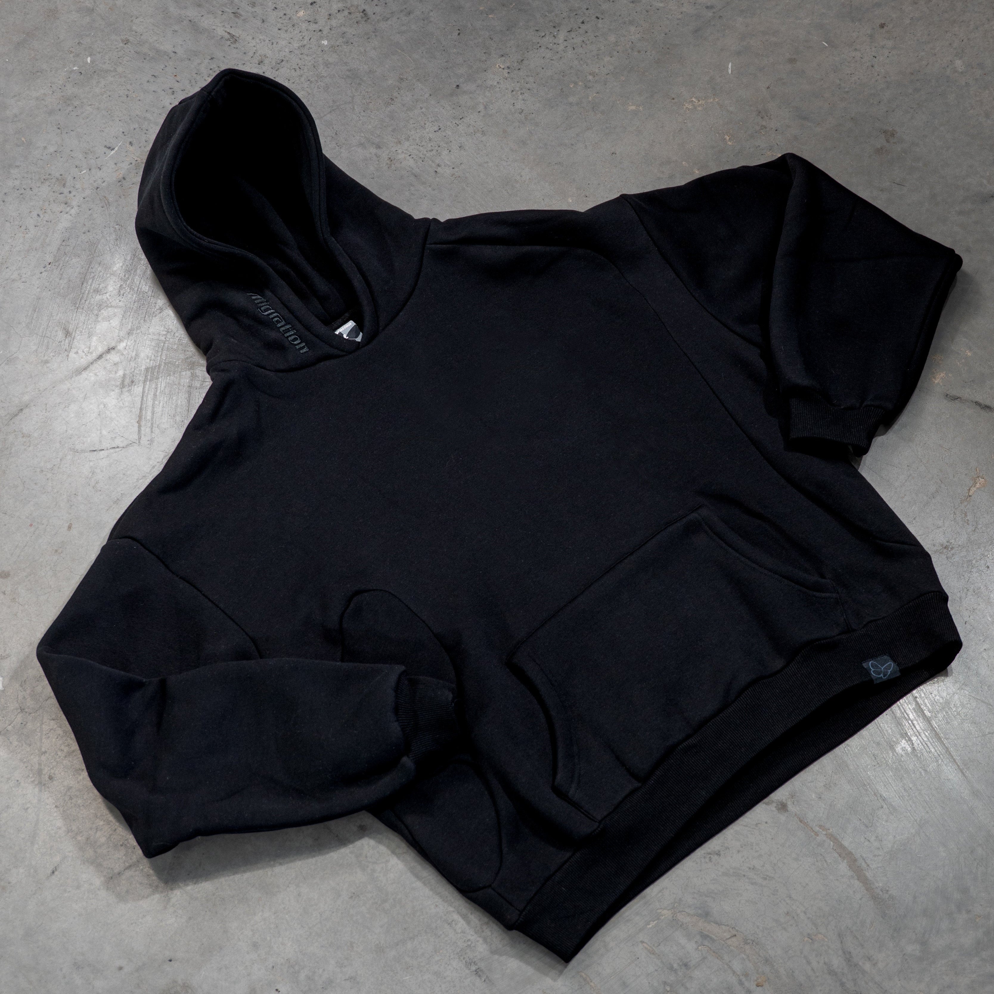 Raven Panel Hoodie